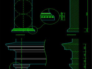欧式柱式设计详图资源全解 从CAD节点到平面图库一站式获取